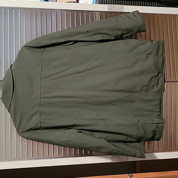 Nicole Miller Men's L Olive Green Jacket! Like New! - Picture 10 of 11